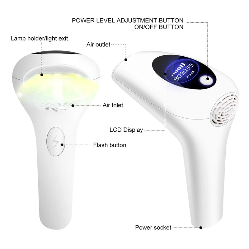 Laser IPL Hair Removal Device